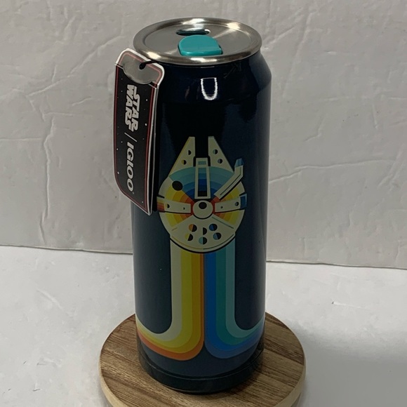 Star Wars x Igloo 16 oz Millennium Falcon Insulated Tumbler Can NWT - Picture 3 of 9